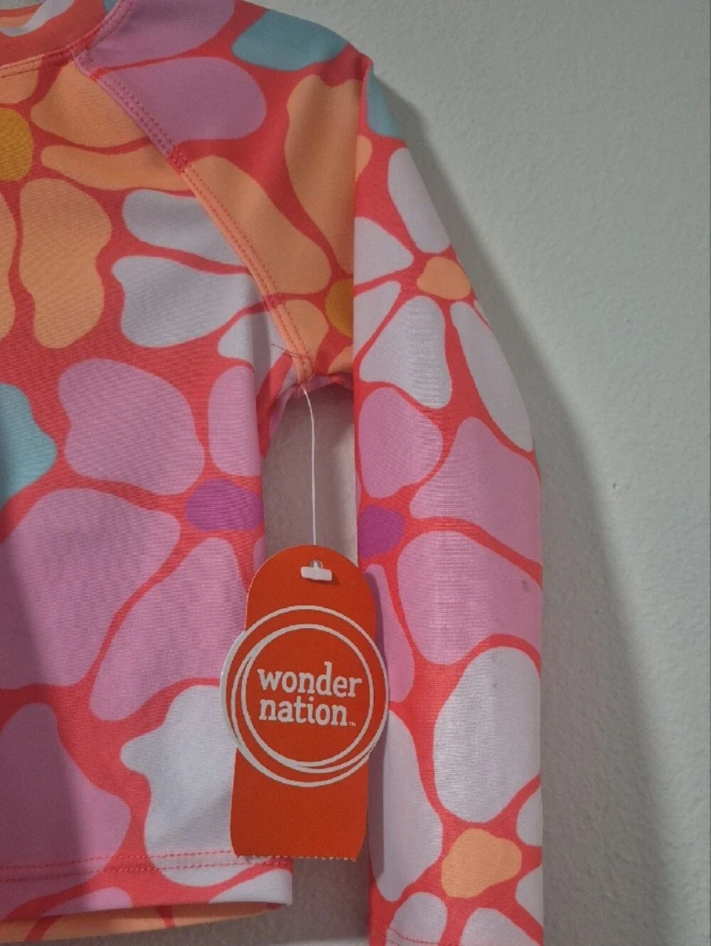 2 Wonder Nation Long Sleeve Rashguard Swimsuits 18M